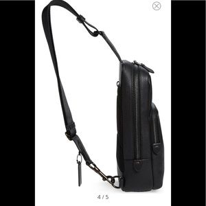 Leather Coach Crossbody..                                            like new.